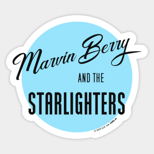 Marvin Berry & The Starlighters (Back to the Future) Sticker